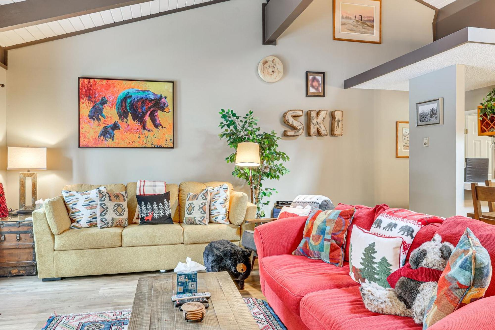 Incline Village Condo With Deck 1 Mi To Lake Tahoe Экстерьер фото